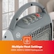 image 3 of GEEPAS 1200W Halogen Heater Pack of 2 - Grey