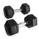 image 1 of Phoenix Fitness Pair of Hex Dumbbells - 12.5kg