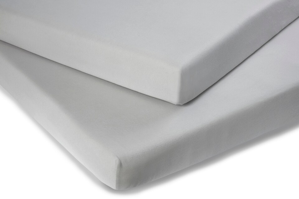 image 1 of Fitted Sheet Travel - Grey | Grey | One Size