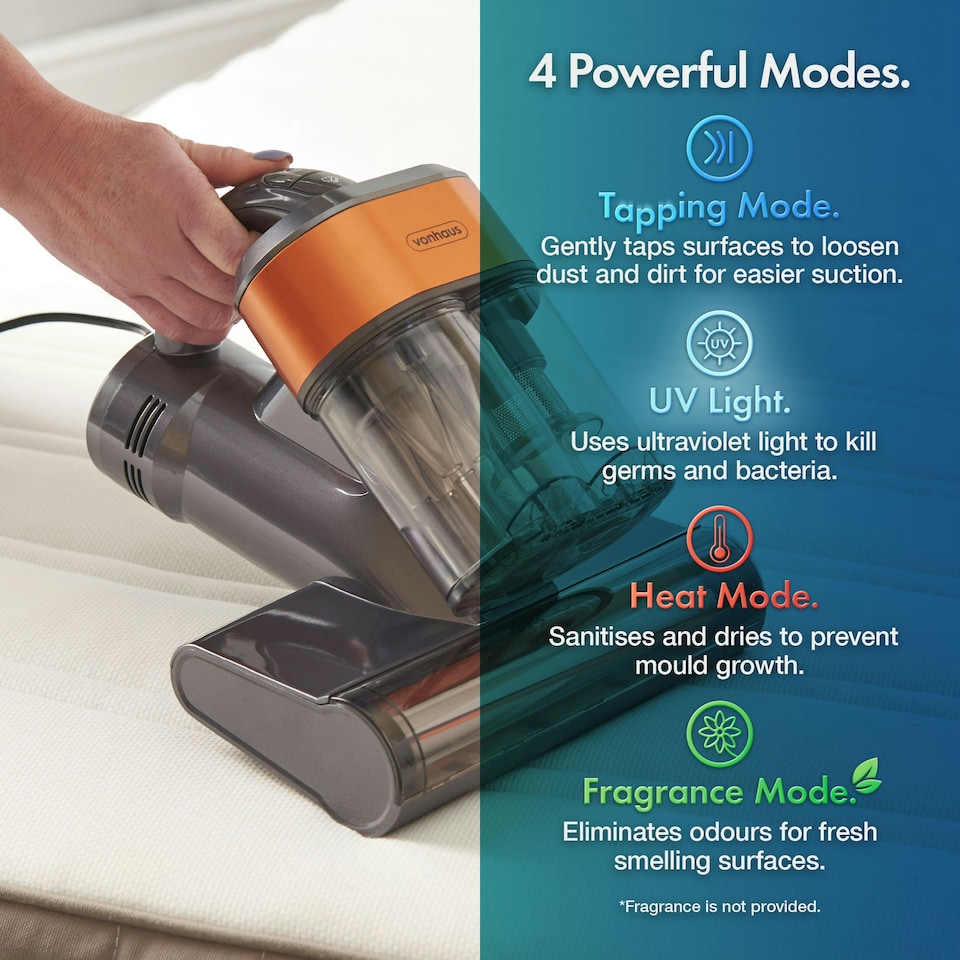 image 1 of VonHaus UV Mattress Vacuum Cleaner 4 in 1 Handheld