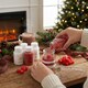 image 4 of Make Your Own Christmas Candle Kit DIY Scented Wax Sand Jar Craft Set Kids Fun | Multi | Apple & Cinnamon