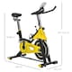 image 10 of HOMCOM Exercise Bike with 6kg Flywheel Belt Drive, Adjustable Resistance