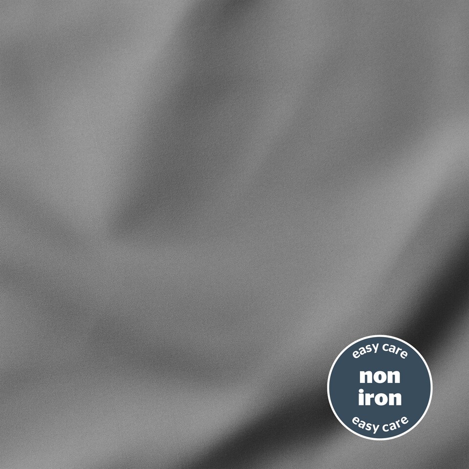 image 1 of Silentnight Supersoft Fitted Sheet, Charcoal