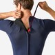image 7 of Decathlon 100 men’s 1.5 mm neoprene Shorty Surfing wetsuit - navy blue