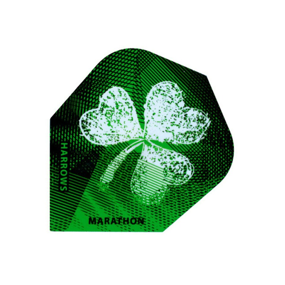 Harrows 100 Micron Dart Flights Set - Green - One Size