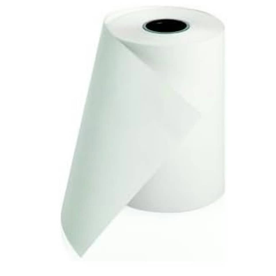 Pack of 20 Single Ply White Thermal Chip and Pin Rolls (57mm x 40mm x 12.7mm)