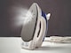 image 4 of Sew Easy Travel Steam Iron - 700W Compact Portable Iron with Fold-Down Handle & Non-Stick Soleplate
