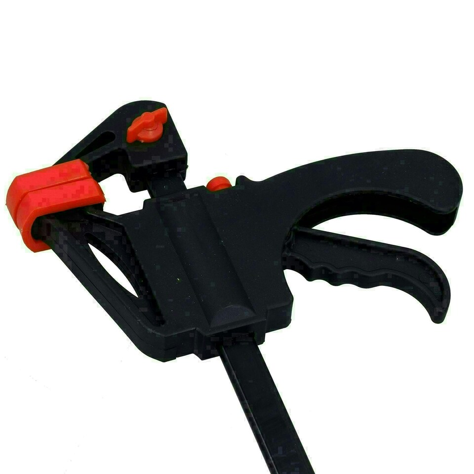 image 1 of 18" Quick Release Rapid Bar Clamp Holder Grip Spreader Speed Clamps 2 Pack