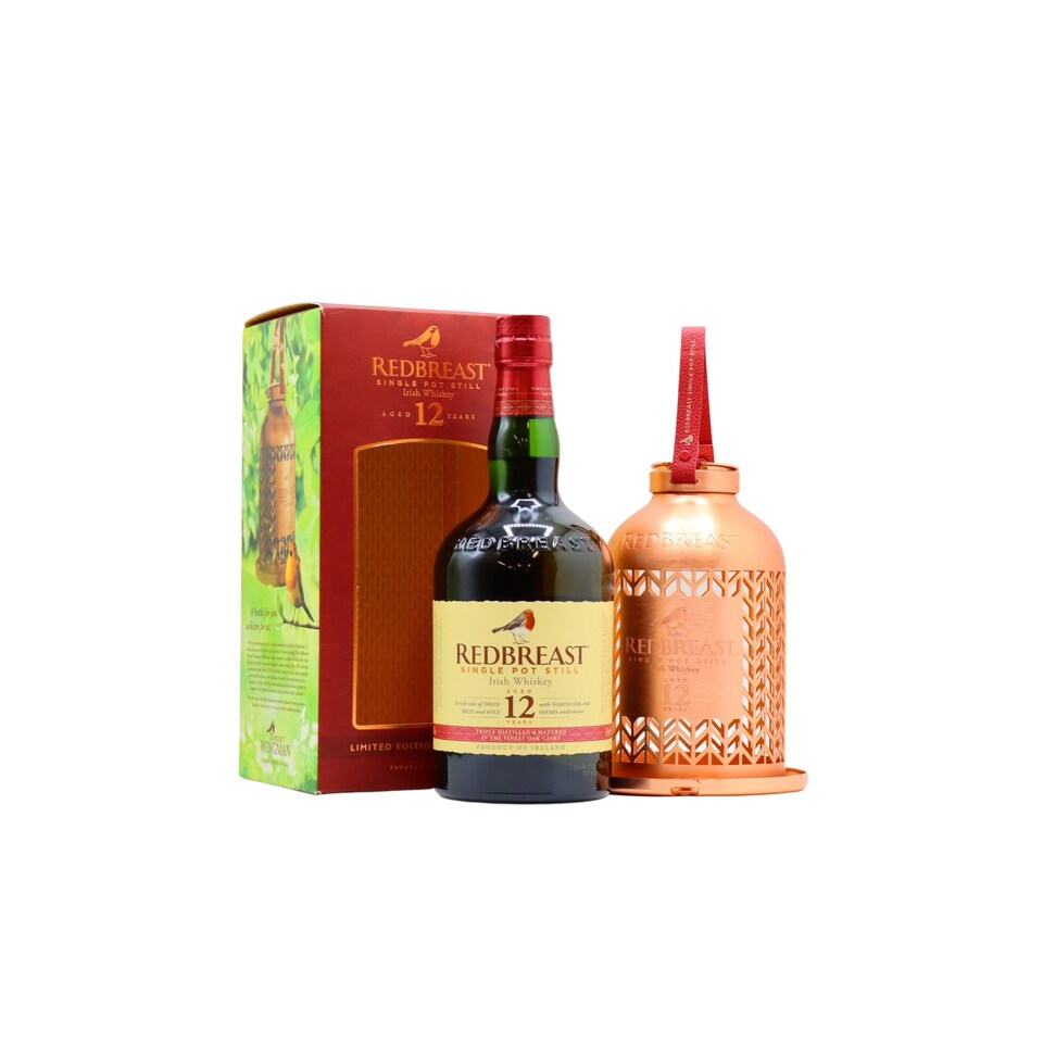 image 1 of Redbreast - Irish Single Malt 12 year old Whiskey Birdfeeder Gift Pack (Old Bottling) | Multi | 1