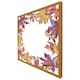 image 5 of Gold & purple leaves (Picture Frame) White | M
