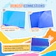 image 5 of Outsunny Kids Bouncy Castle with Double Slides Pool Trampoline with Blower