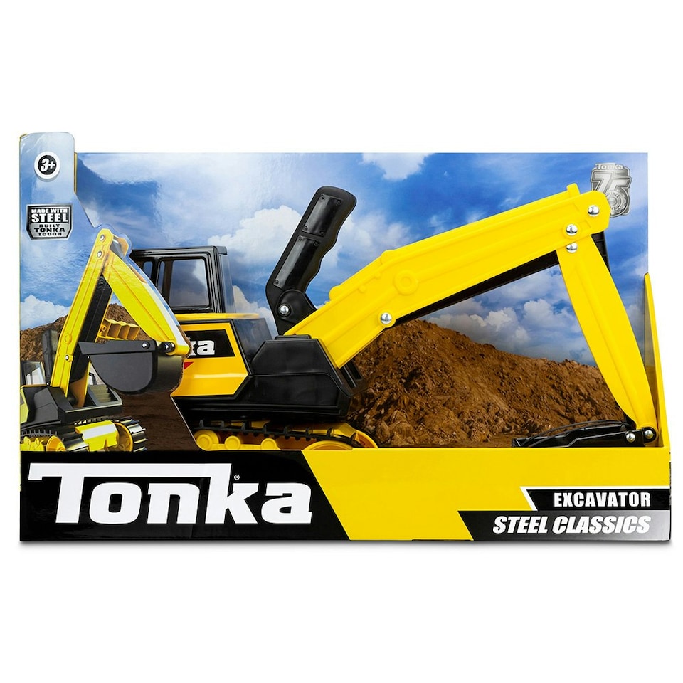 image 1 of Tonka TX06182 Steel Classics Mighty Excavator