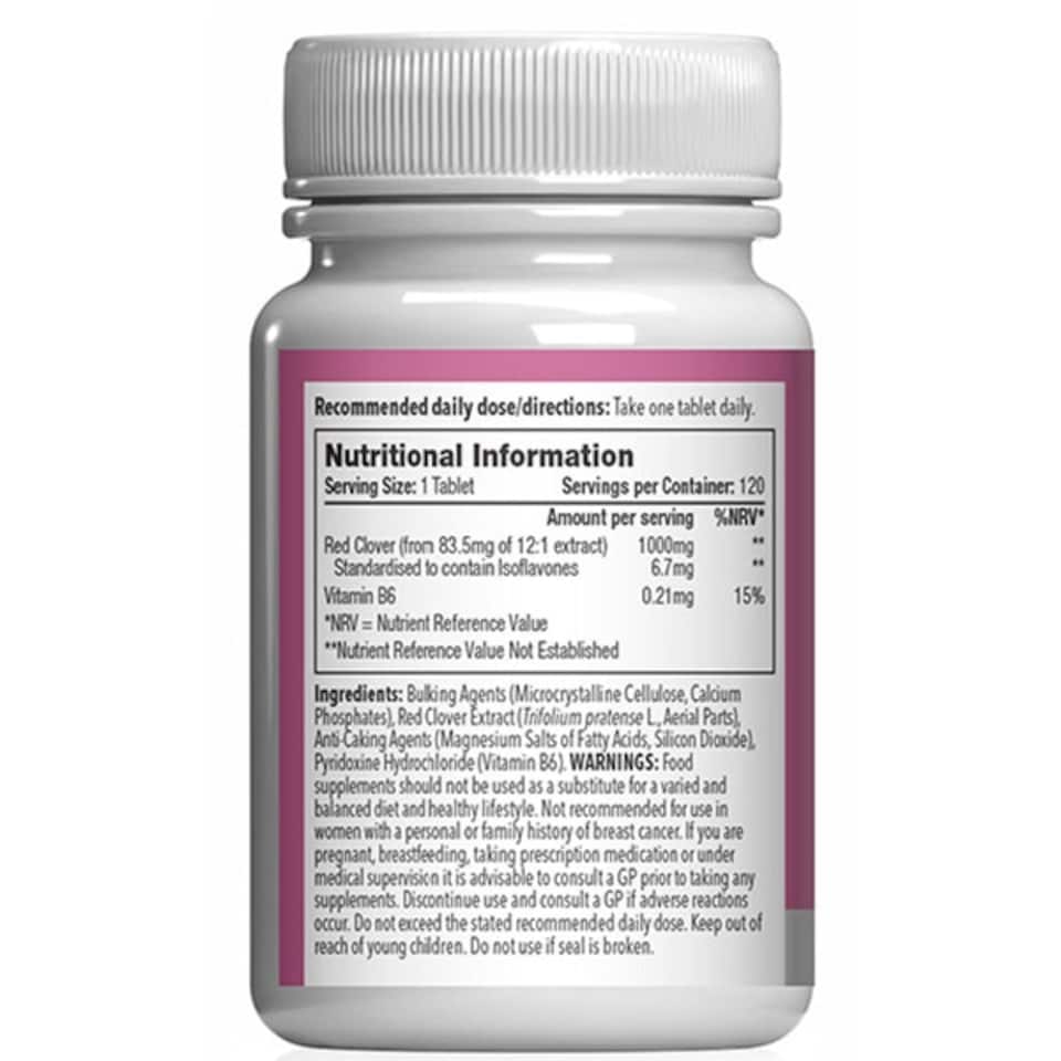 image 1 of Red Clover 1,000mg - 120 Tablets