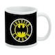 image 2 of Batman Justice League Mug - White/Black/Yellow - One Size