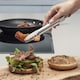 image 2 of Zeal Silicone Mini Tongs, 20cm, French Grey
