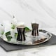 image 4 of LAV Derin Turkish Tea Glass Saucers - 13cm - Clear - Pack of 6 Clear