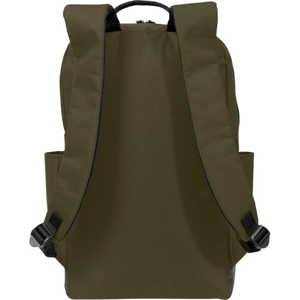 image 1 of Tranzip Computer Daily Backpack - Olive - 27.5 x 10 x 45.5cm