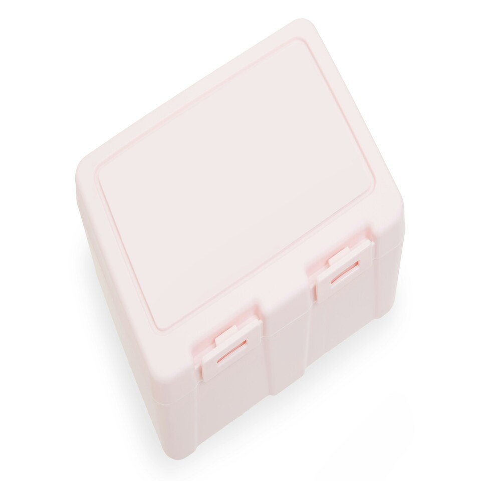 image 1 of Interiors by Premier Pink Lunch Box, Grub Tub Tiffin Box with Lock, Lunch Container for Office, Home, Kitchen