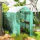 image 8 of Outsunny Walk in Greenhouse wShelves Steeple Grow House 120 x 186 x 190 cm