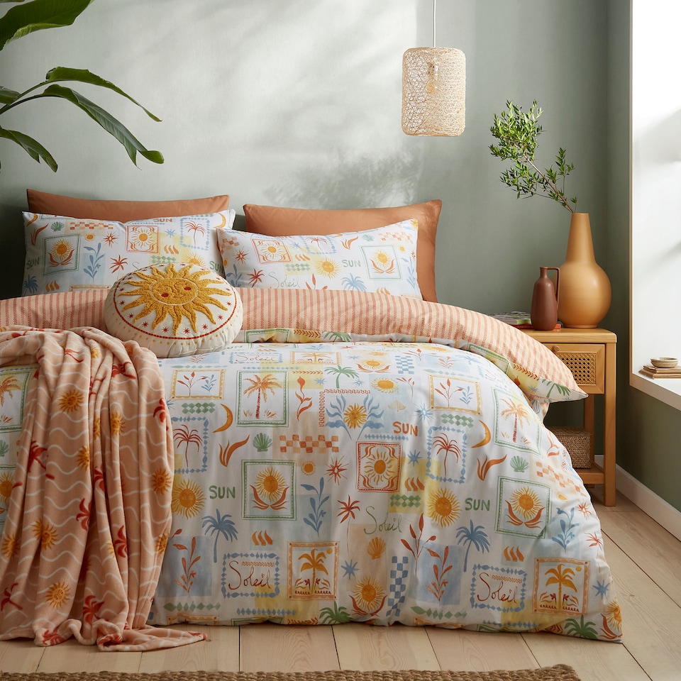 image 1 of Fusion Soleil Duvet Cover Set Multi
