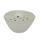 image 1 of Flower Frog - Ceramic - L15 x W15 x H8 cm - White White
