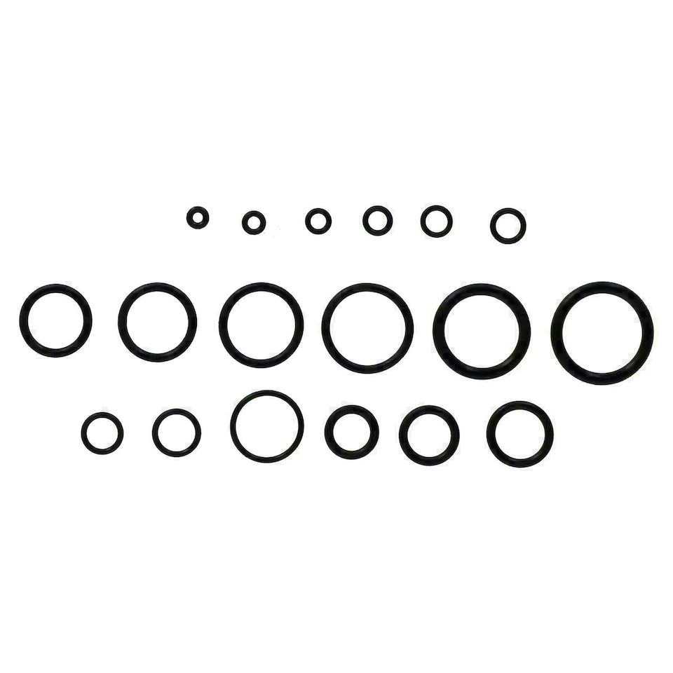 image 1 of SAE Imperial Assorted Nitrile Rubber O-Rings Seals Plumbing Tap Washers 225pc