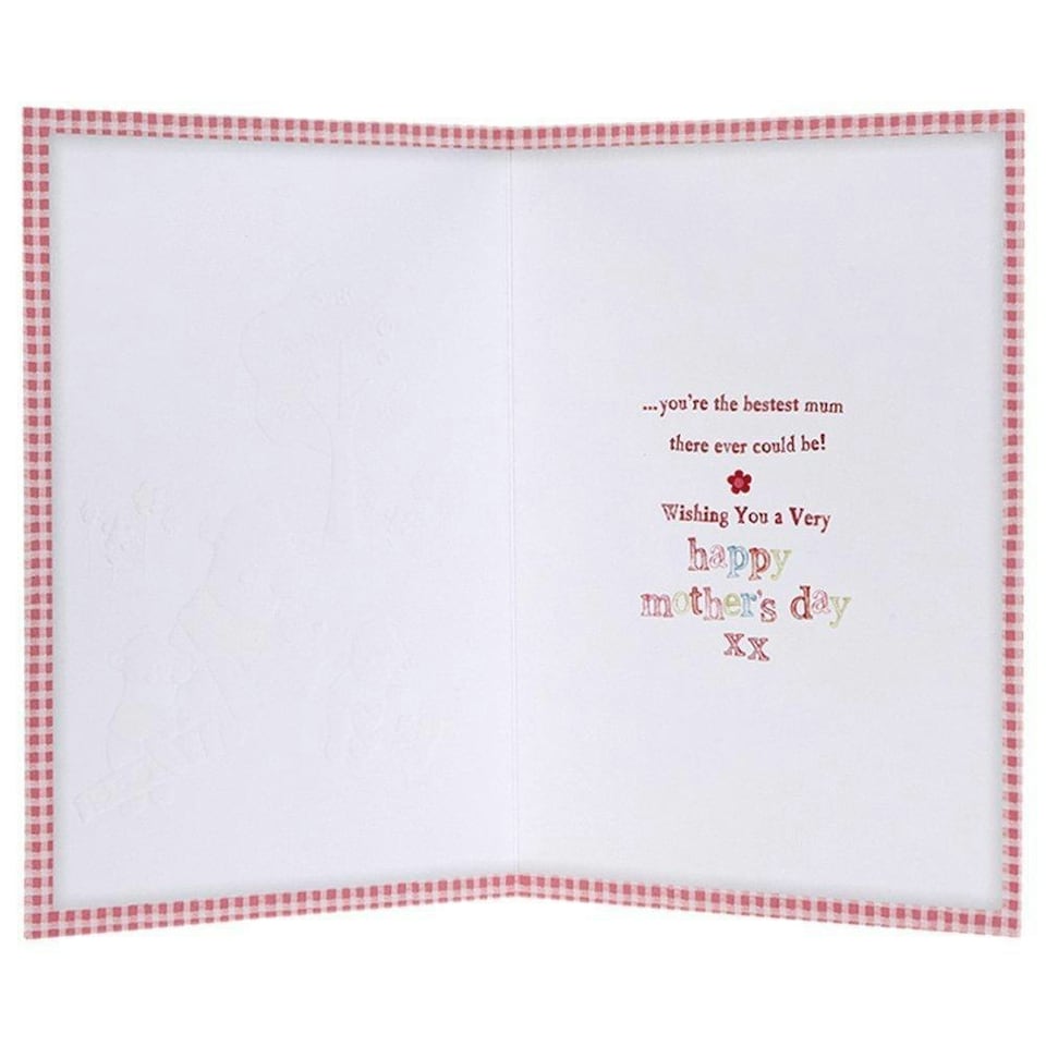 image 1 of Hallmark Mother's Day Card 'Mum Kids Button' Medium