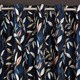 image 2 of Sundour Madrid Curtains Navy Blue | 66x72"