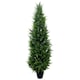 image 1 of UV Resistant Outdoor 150cm Cypress Cedar Topiary Tree