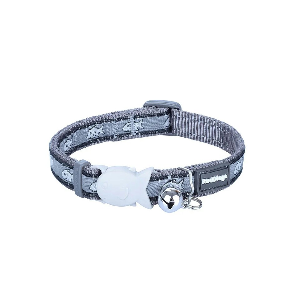 Cat Collar Design Shark Grey Grey | M