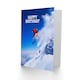 image 2 of Happy Birthday Skier Ski Jump Snow Sport Photo Birthday Card