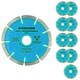image 1 of 115mm Mortar Raking Diamond Pointing Disc Blade Masonry 6mm Thick 10 Pack