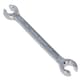image 1 of 13mm + 14mm Metric Combination Flare Nut Brake Gas Fuel Pipe Spanner Wrench