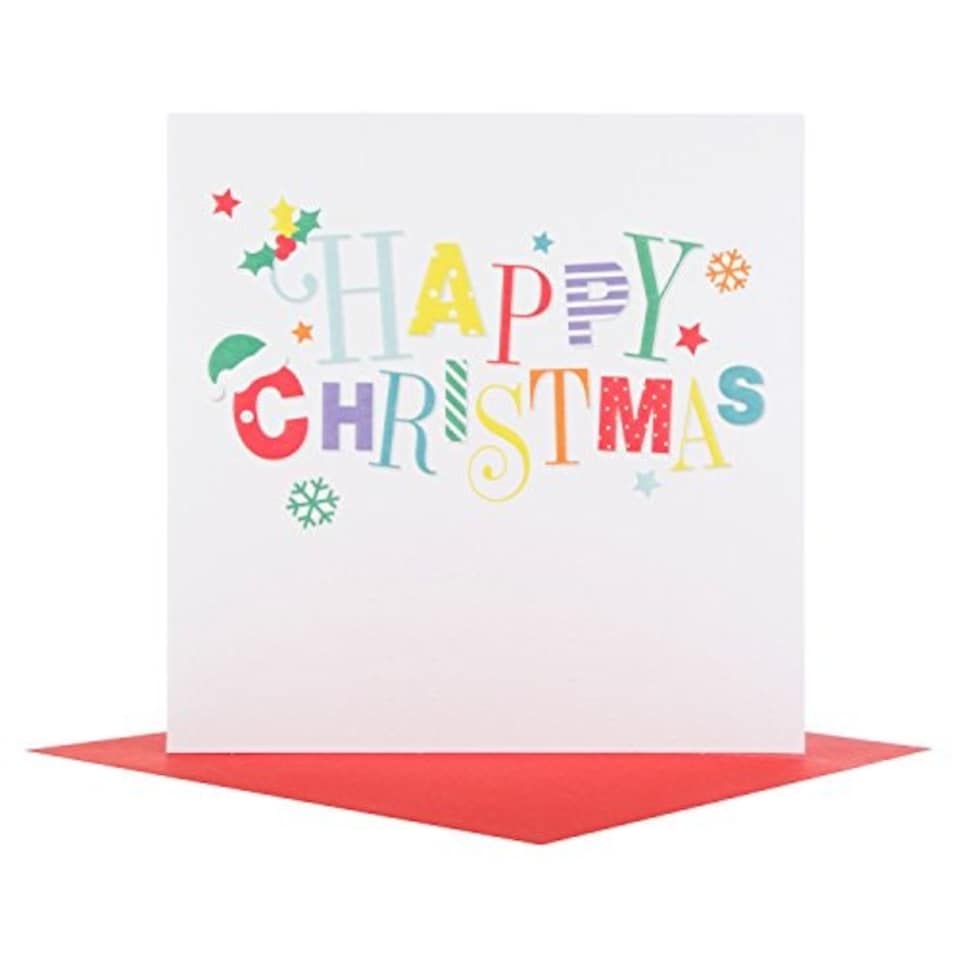 image 1 of Happy Christmas Hallmark Xmas Greeting Card
