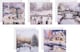 image 1 of Pack of 30 in 5 Thomas Kinkade Designs Charity Christmas Cards