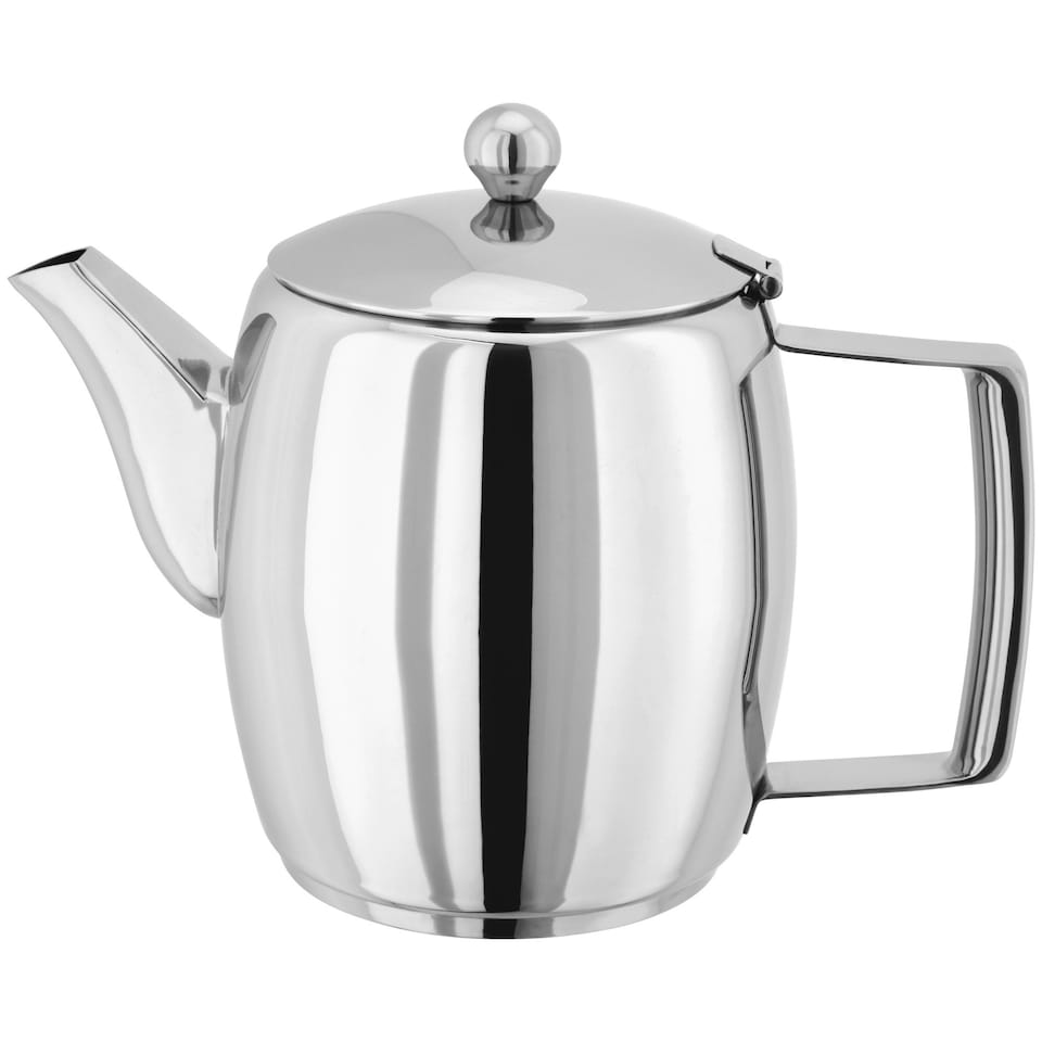 image 1 of Judge Traditional Hob Top Teapot 10 Cup 2L Silver
