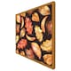 image 4 of Autumn leaves on black (Picutre Frame) Brown | M