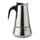 image 1 of Apollo Stainless Steel Induction 6 Cup Coffee Maker