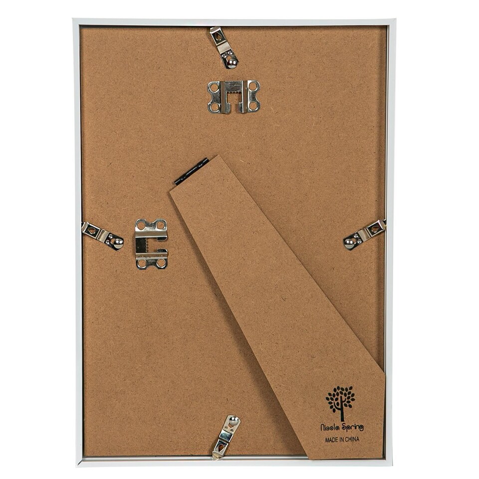 image 1 of Nicola Spring Deep Box Photo Frame - A4 (8 x 12") - White