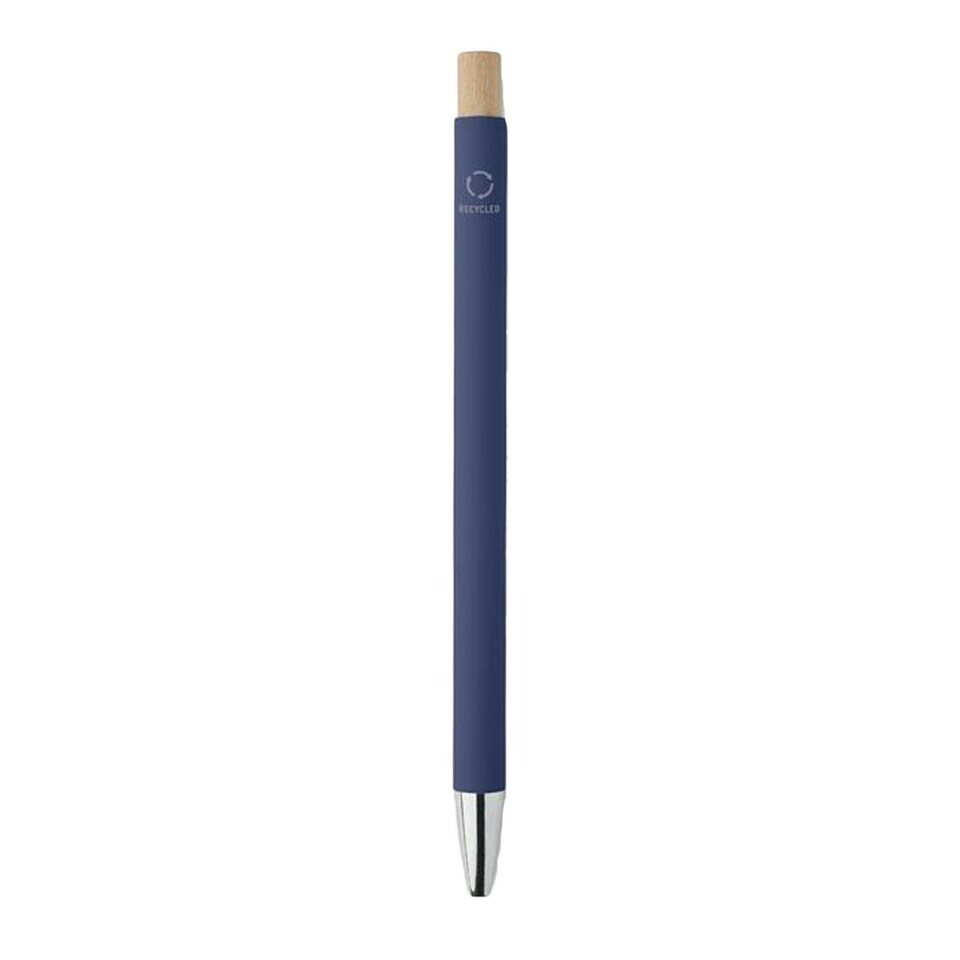 image 1 of MidOcean Bergamo Recycled Aluminium Ballpoint Pen - Blue - One Size