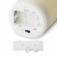 image 3 of Luxe Collection Natural Glow 3 x 8 LED Candle - Plastic/Wax - L7 x W7 x H20 cm - Ivory White | White