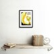 image 2 of Music Hall Paris Showgirl Leopard Cat Casino 9x7" Black Framed Wall Art Print