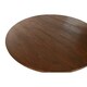 image 2 of Dining Table Home ESPRIT Natural Teak 160 X 160 X 78 cm N/A