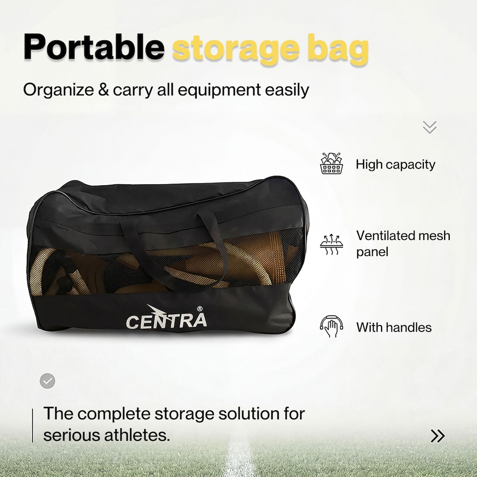 image 1 of Centra Football Training Equipment Agility Ladder Training Kit Speed Cones Set