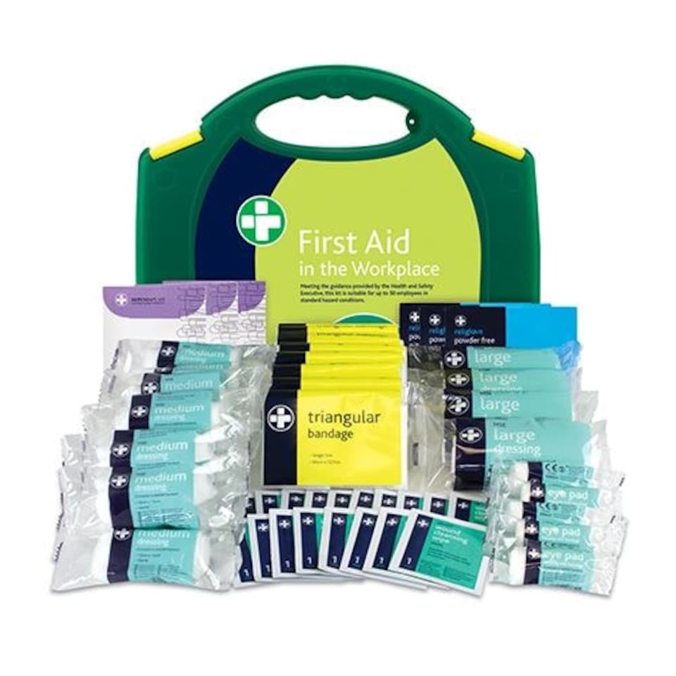 image 1 of Timco - Workplace First Aid Kit – HSE Compliant (Size Large - 1 Each)