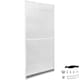image 1 of Aluminum-framed fly screen for doors, 210 x 95 cm | White | white | 1