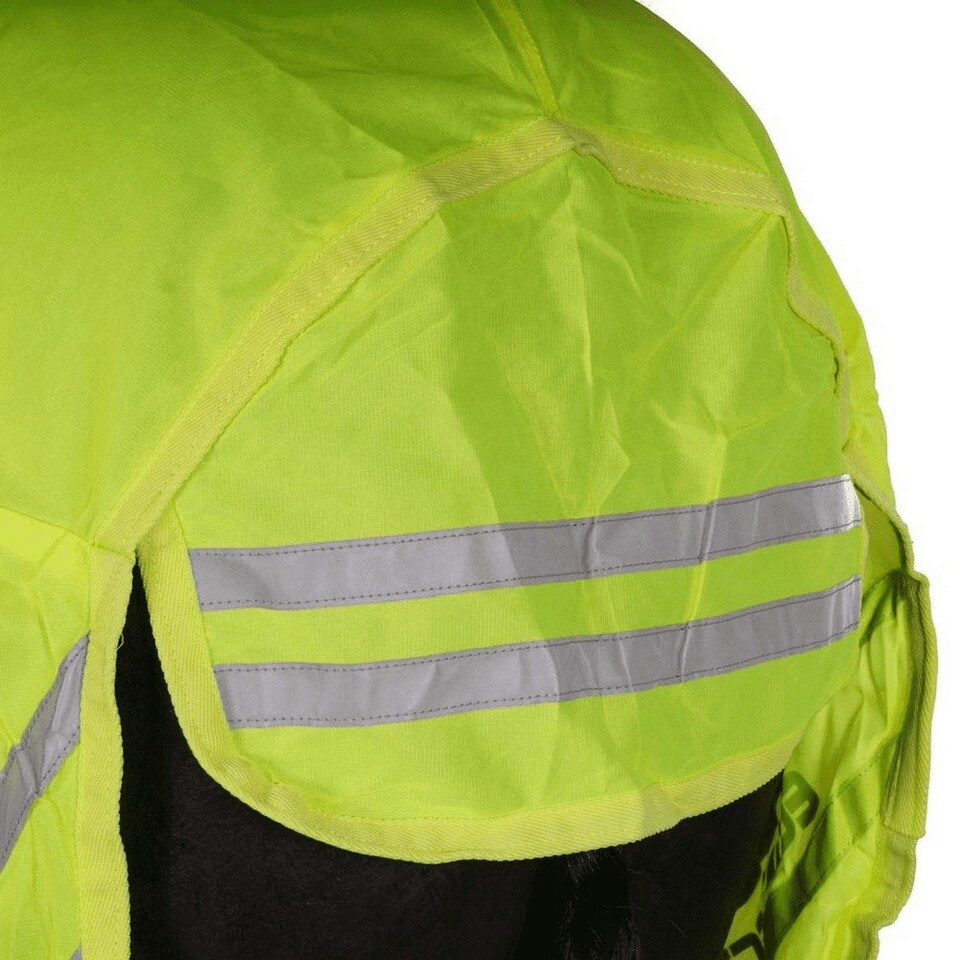 image 1 of Equi-Flector Mesh Reflective Horse Exercise Sheet - Yellow - 4´