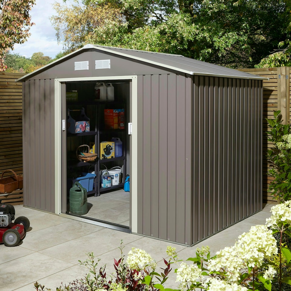 image 1 of Rowlinson Trentvale Metal Shed 8x6