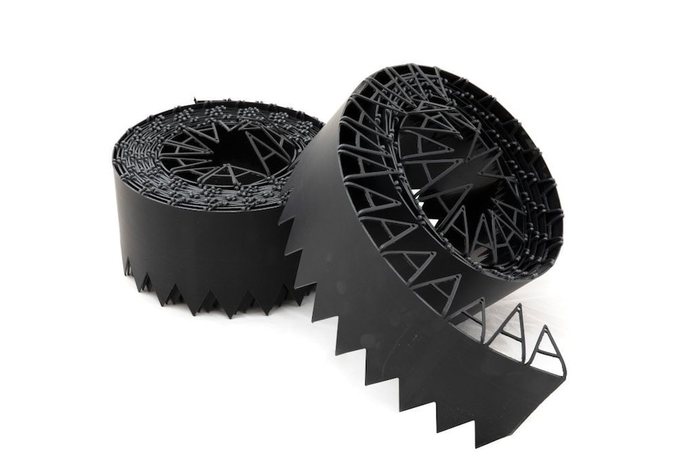 image 1 of 50m Easy Lawn Edging in Black | Black | 1
