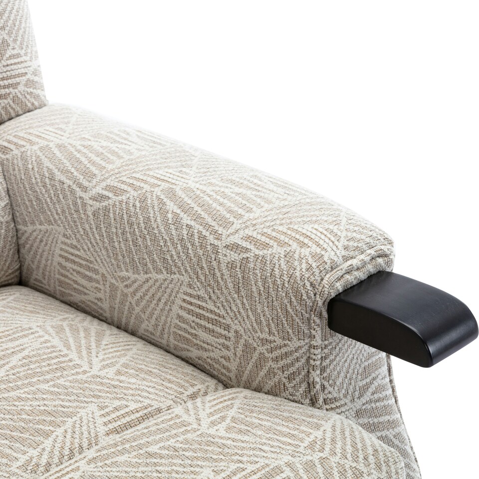 image 1 of Ashfield Electric Fabric Dual Motor Rise Recliner Lift Mobility Chair (Cream)